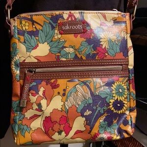 Beautiful SAKROOTS CROSS BODY BAG IN BRIGHT COLORS
